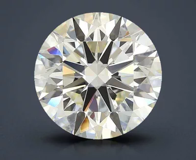 3.14ct K VVS1 Rare Carat Ideal Cut Round Diamond