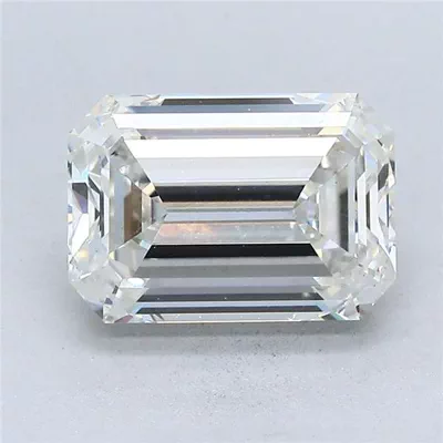 3.03ct H VS1 Rare Carat Ideal Cut Emerald Lab Grown Diamond