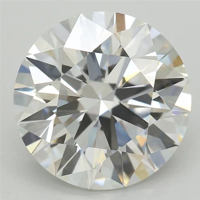 4.01ct E VS1 Rare Carat Ideal Cut Round Lab Grown Diamond