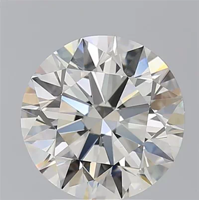 3.18ct K VS2 Rare Carat Ideal Cut Round Diamond