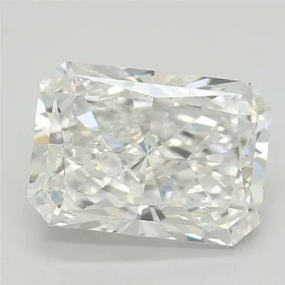 2.09ct E VS2 Rare Carat Ideal Cut Radiant Lab Grown Diamond