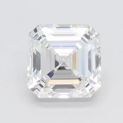 1.09ct D VVS2 Rare Carat Ideal Cut Asscher Lab Grown Diamond