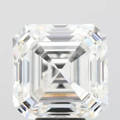 9.37ct F VS1 Rare Carat Ideal Cut Asscher Lab Grown Diamond