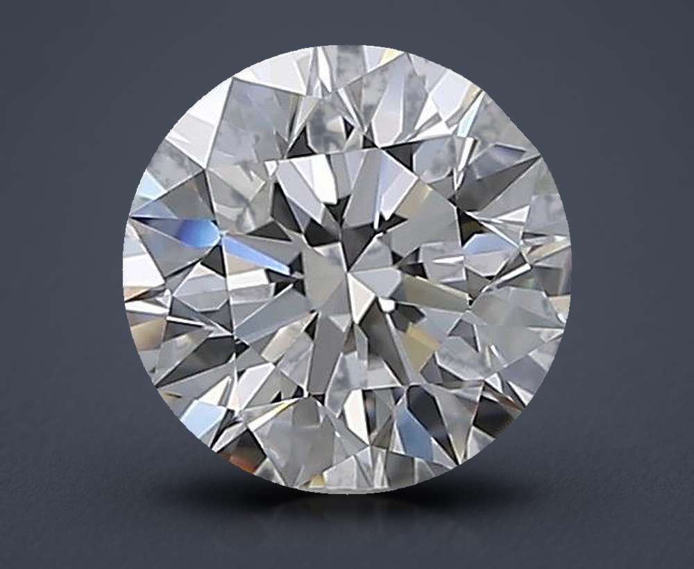 1.30ct D FL Rare Carat Ideal Cut Round Diamond