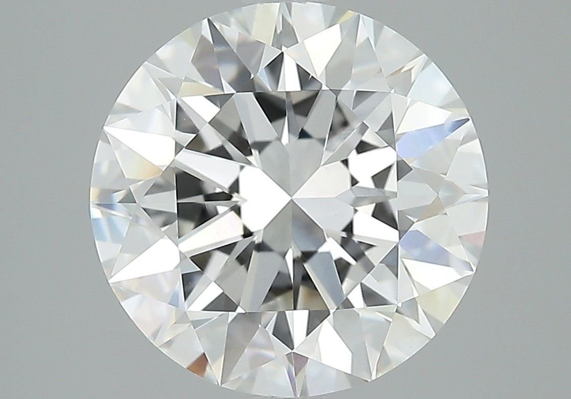 5.38ct G VS1 Rare Carat Ideal Cut Round Diamond