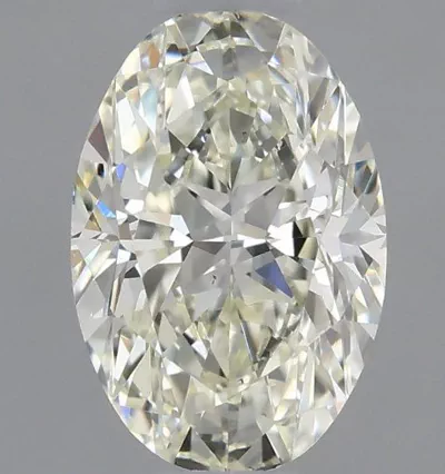 0.60ct K VS2 Rare Carat Ideal Cut Oval Diamond