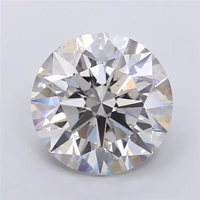 4.09ct H VS2 Rare Carat Ideal Cut Round Lab Grown Diamond