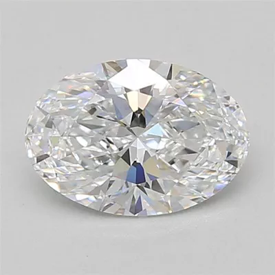 1.57ct D VVS1 Rare Carat Ideal Cut Oval Lab Grown Diamond
