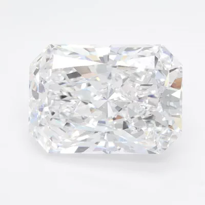 4.09ct D VVS1 Rare Carat Ideal Cut Radiant Lab Grown Diamond