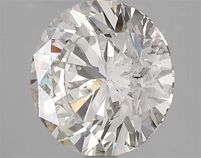 3.03ct J SI2 Rare Carat Ideal Cut Round Diamond