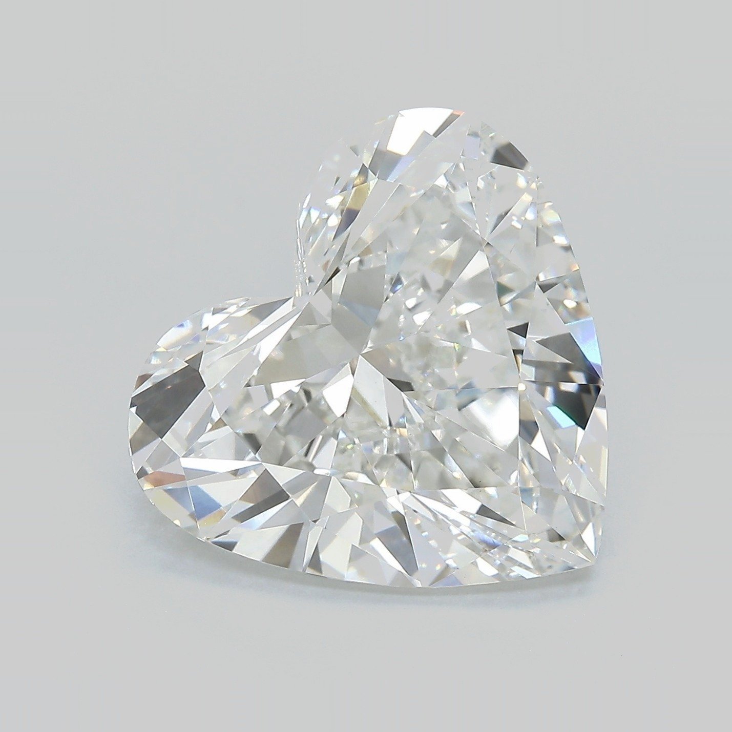 11.08ct F VVS2 Very Good Cut Heart Lab Grown Diamond