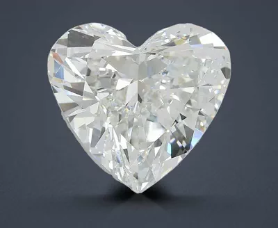 11.08ct F VVS2 Very Good Cut Heart Lab Grown Diamond