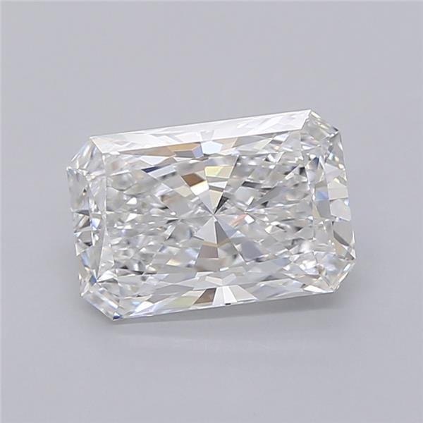 2.05ct F VVS2 Rare Carat Ideal Cut Radiant Lab Grown Diamond