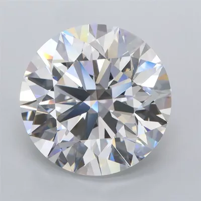 5.39ct D FL Ideal Cut Round Lab Grown Diamond
