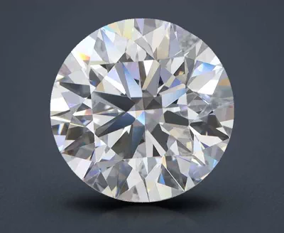 5.39ct D FL Rare Carat Ideal Cut Round Lab Grown Diamond