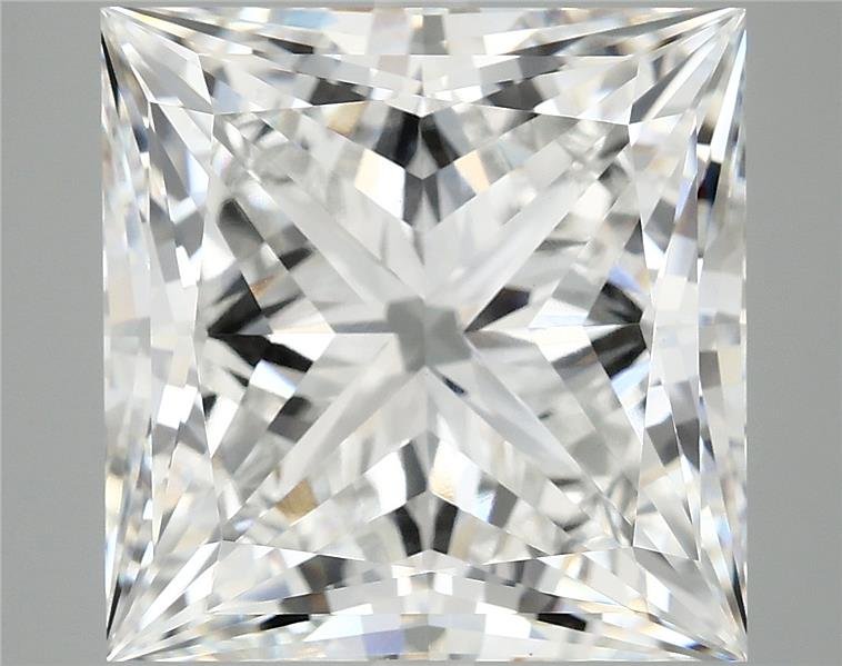 10.99ct F VVS2 Rare Carat Ideal Cut Princess Lab Grown Diamond