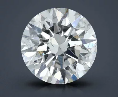 0.53ct I SI1 Rare Carat Ideal Cut Round Diamond
