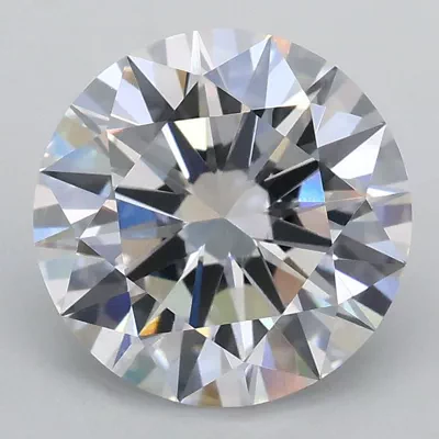 2.41ct E VVS2 Rare Carat Ideal Cut Round Lab Grown Diamond