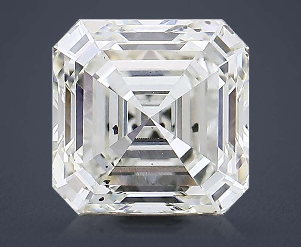 2.00ct H SI1 Very Good Cut Asscher Lab Grown Diamond