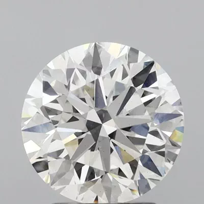 2.60ct F SI1 Very Good Cut Round Lab Grown Diamond