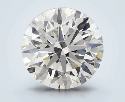 2.60ct F SI1 Very Good Cut Round Lab Grown Diamond