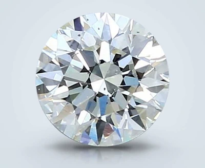 1.00ct K SI1 Rare Carat Ideal Cut Round Diamond