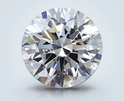 5.07ct F VS1 Rare Carat Ideal Cut Round Lab Grown Diamond