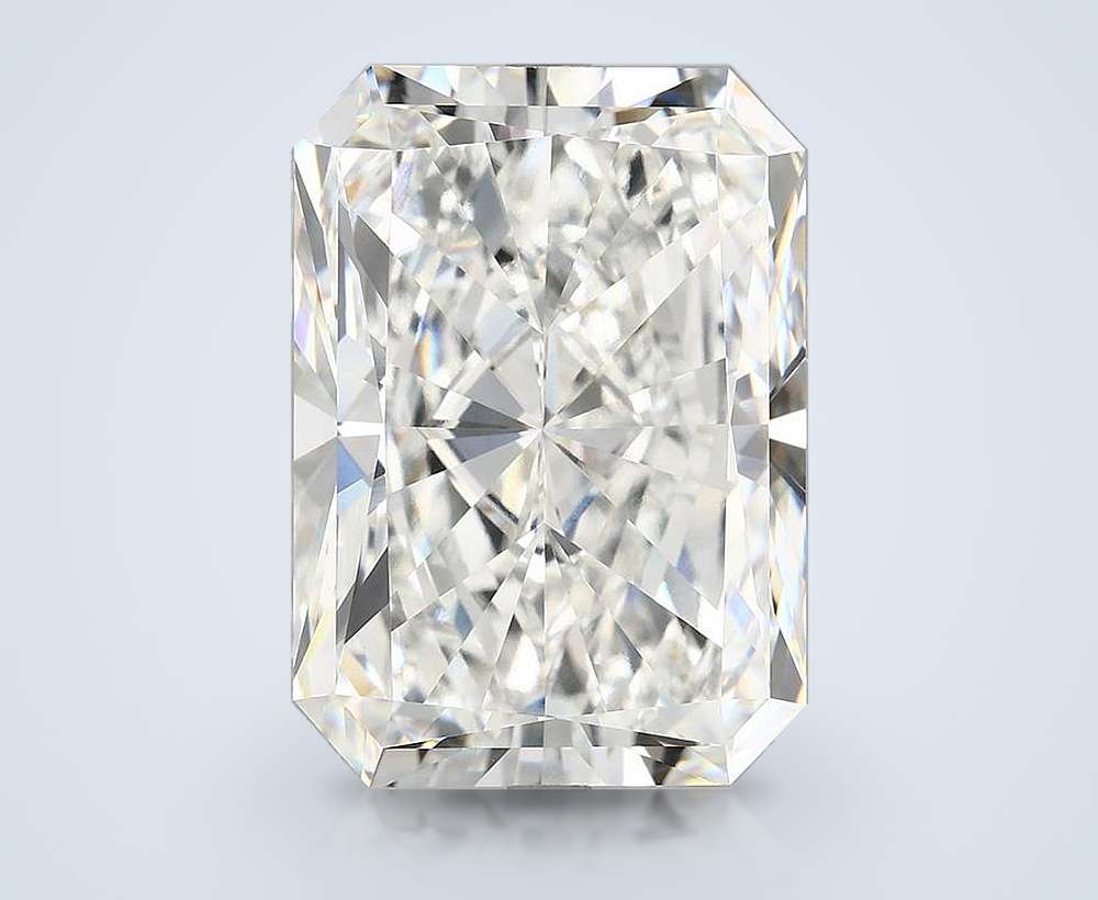 15.50ct E VVS2 Rare Carat Ideal Cut Radiant Lab Grown Diamond