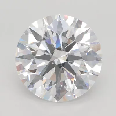 7.17ct F IF Rare Carat Ideal Cut Round Lab Grown Diamond