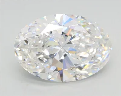 2.03ct D VVS2 Rare Carat Ideal Cut Oval Lab Grown Diamond