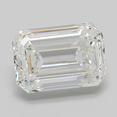2.07ct D VS1 Rare Carat Ideal Cut Emerald Lab Grown Diamond