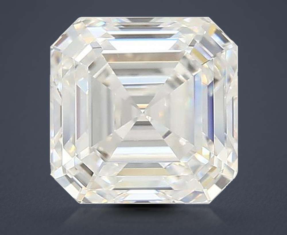 2.04ct E VVS2 Rare Carat Ideal Cut Asscher Lab Grown Diamond