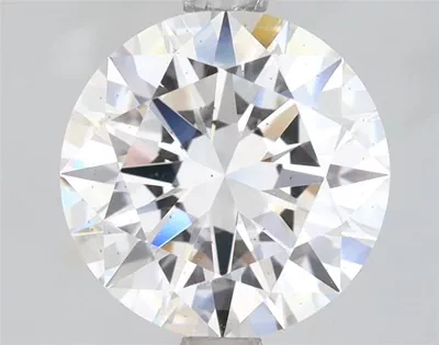2.82ct E SI1 Excellent Cut Round Lab Grown Diamond
