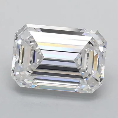 2.03ct E VVS2 Rare Carat Ideal Cut Emerald Lab Grown Diamond