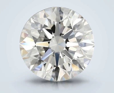 3.01ct H VVS2 Rare Carat Ideal Cut Round Diamond