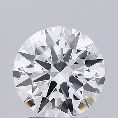 1.93ct E SI1 Rare Carat Ideal Cut Round Lab Grown Diamond