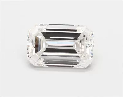 3.01ct J VS2 Rare Carat Ideal Cut Emerald Diamond