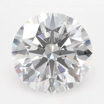 4.28ct D IF Rare Carat Ideal Cut Round Lab Grown Diamond