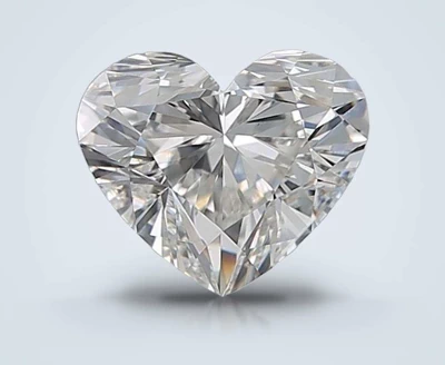 0.70ct G VS1 Rare Carat Ideal Cut Heart Diamond