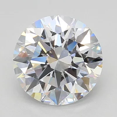 2.21ct D VVS1 Rare Carat Ideal Cut Round Lab Grown Diamond
