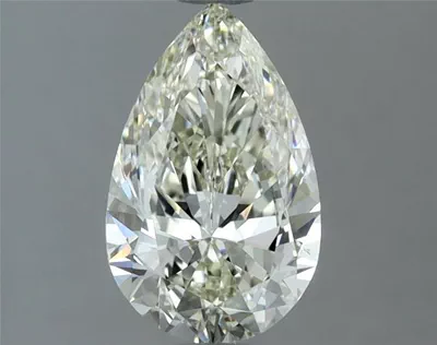 1.30ct K VVS2 Rare Carat Ideal Cut Pear Diamond