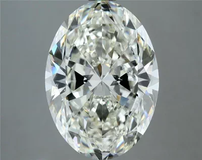 4.03ct I SI1 Rare Carat Ideal Cut Oval Diamond