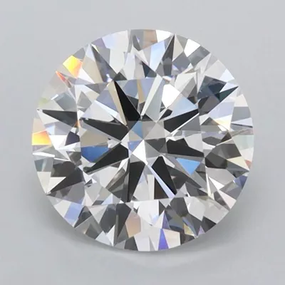 1.86ct D FL Rare Carat Ideal Cut Round Lab Grown Diamond