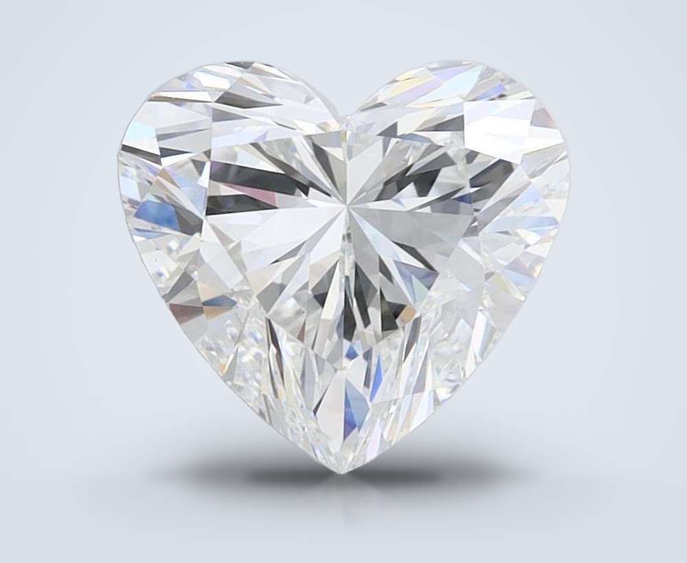 2.05ct E VVS2 Rare Carat Ideal Cut Heart Lab Grown Diamond