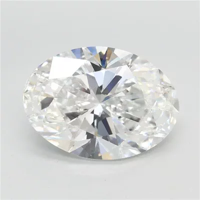 4.02ct E VS1 Rare Carat Ideal Cut Oval Lab Grown Diamond