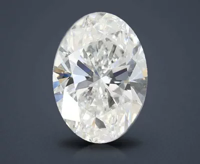 4.02ct E VS1 Rare Carat Ideal Cut Oval Lab Grown Diamond