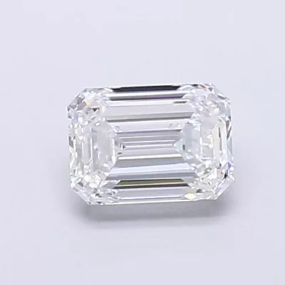 1.16ct D VVS2 Excellent Cut Emerald Lab Grown Diamond