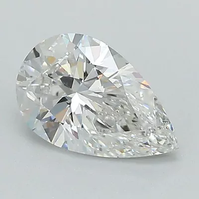1.07ct E VS1 Rare Carat Ideal Cut Pear Lab Grown Diamond