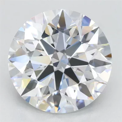 4.13ct D VVS1 Rare Carat Ideal Cut Round Lab Grown Diamond