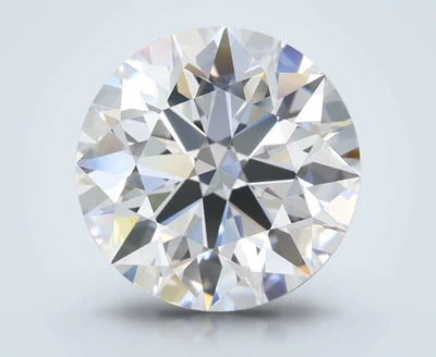 4.13ct D VVS1 Rare Carat Ideal Cut Round Lab Grown Diamond